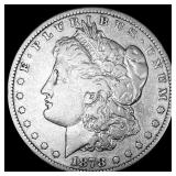 1878-S Morgan Silver Dollar ABOUT  UNCIRCULATED