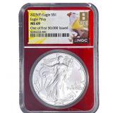 2025[P] Silver Eagle NGC MS69 Eagle Privy