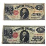 [2] 1917 $1 U.S. Red Seal Note