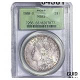 1900-O Morgan Silver Dollar PCGS MS63