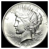 1921 Silver Peace Dollar UNCIRCULATED