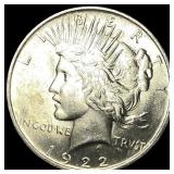 1922-S Silver Peace Dollar UNCIRCULATED