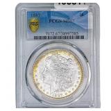 1887 Morgan Silver Dollar PCGS MS67