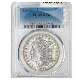 1893 Morgan Silver Dollar PCGS XF45