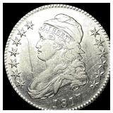 1817 Capped Bust Half Dollar CLOSELY UNCIRCULATED