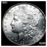 1901 Morgan Silver Dollar CHOICE BU