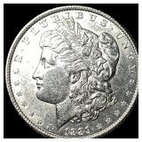 1889 Silver Morgan Dollar CLOSELY UNCIRCULATED