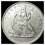 1858 Seated Liberty Half Dollar UNCIRCULATED