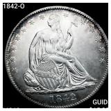 1842-O Seated Liberty Half Dollar CHOICE BU
