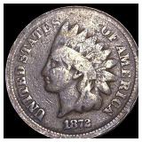 1872 Indian Head Cent LIGHTLY CIRCULATED