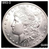 1893-O Morgan Silver Dollar CHOICE BU