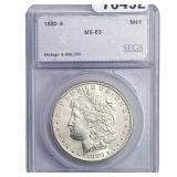 1880-S Morgan Silver Dollar SEGS MS63