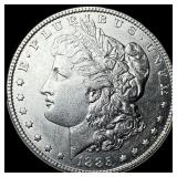 1885 Morgan Silver Dollar CLOSELY UNCIRCULATED