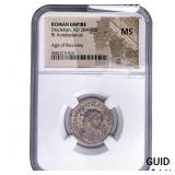 Roman Empire Diocletian 286-310 Bi Aurelianianus