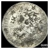 Colonial Spain Silver 8 Reales Punchmarked NEARLY