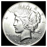 1935 Silver Peace Dollar UNCIRCULATED