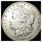1897-O Silver Morgan Dollar NEARLY UNCIRCULATED