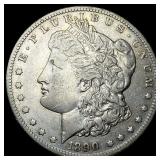 1890-CC Silver Morgan Dollar NEARLY UNCIRCULATED