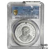 1883 Germany Silver Medal  PCGS AU58