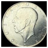 1938 Sweden Silver 2 Kroner UNCIRCULATED