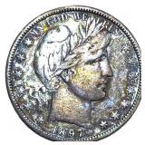 1897-O Barber Half Dollar