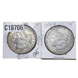 [2 Coins] 1894 Morgan Silver Dollar