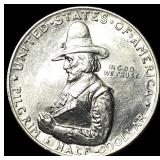 1920 Silver Pilgrim Tercentenary Half Dollar UNCIR