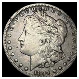 1894-S Silver Morgan Dollar NEARLY UNCIRCULATED
