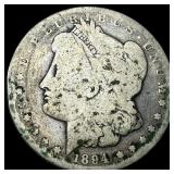 1894-S Silver Morgan Dollar NICELY CIRCULATED