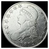 1819 Capped Bust Half Dollar NEARLY UNCIRCULATED