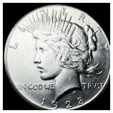 1928 Silver Peace Dollar UNCIRCULATED