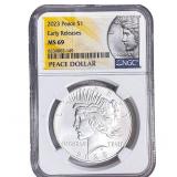 2023 Silver Peace Dollar NGC MS69