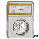 1941 Walking Liberty Half Dollar PGA MS66
