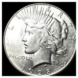 1928 Silver Peace Dollar UNCIRCULATED