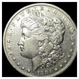 1884-S Silver Morgan Dollar NEARLY UNCIRCULATED