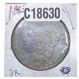 1893-CC Morgan Silver Dollar