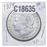 1879-CC Morgan Silver Dollar