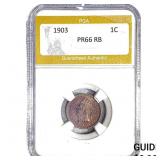 1903 Indian Head Cent PGA PR66 RB