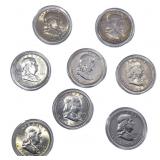 Various Dates Franklin Half Dollar