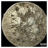 Colonial Spain Silver 8 Reales Punchmarked NEARLY