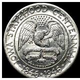 1946 Silver Iowa Centennial Half Dollar UNCIRCULAT