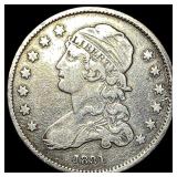 1831 Capped Bust Silver Quarter ABOUT UNCIRCULATED