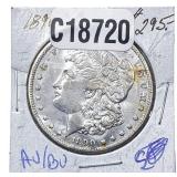 1890-CC Morgan Silver Dollar