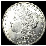 1887 Silver Morgan Dollar UNCIRCULATED