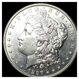 1897 Silver Morgan Dollar UNCIRCULATED