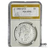1900-O/CC Mercury Silver Dollar PGA XF45