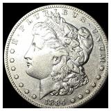 1884-S Silver Morgan Dollar LIGHTLY CIRCULATED