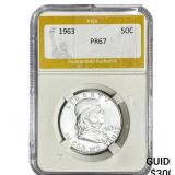 1963 Franklin Half Dollar PGA PR67