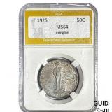 1925 Lexington Half Dollar PGA MS64