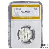 1930 Standing Liberty Quarter PGA MS65 FH